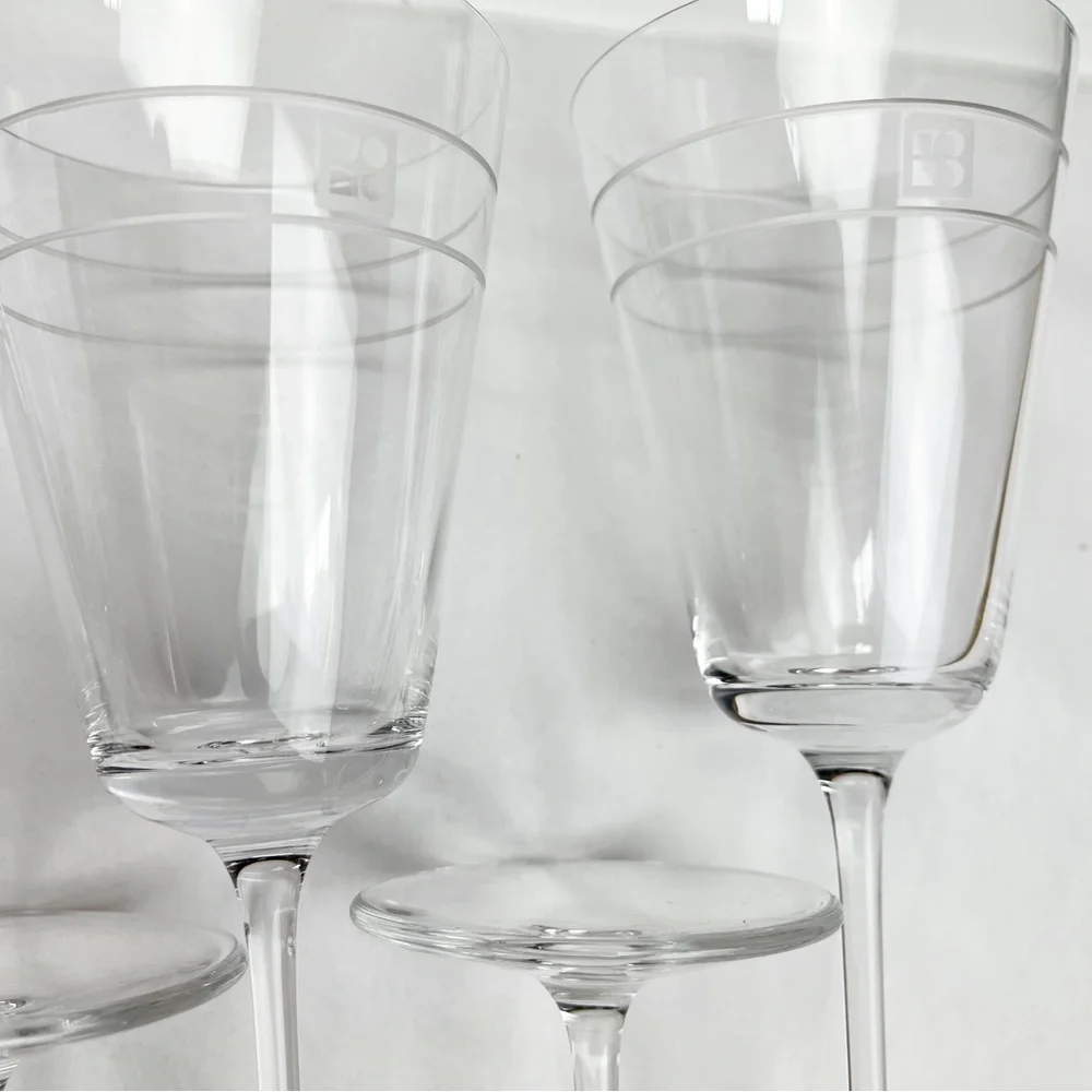 KATE SPADE x LENOX Noel Crystal Wine Goblets, set of 3